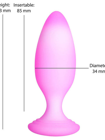 BMS Factory Softies Dual Layer Silicone Anal Plug - Butt Plugs