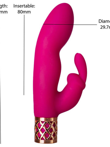 BMS Factory Pillow Talk Secrets Seductive Rabbit Massager - Rabbit Vibrators