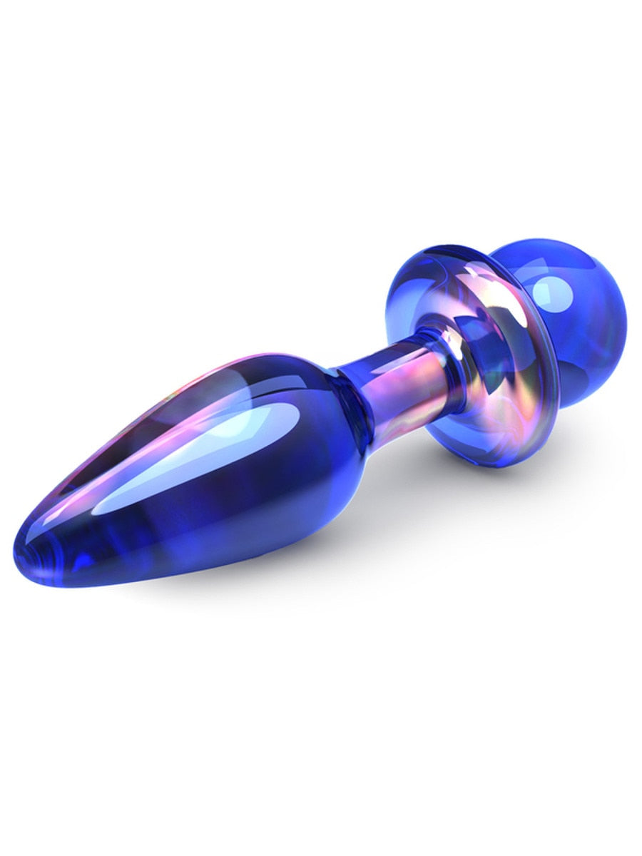 Biird Anii Medium Borosilicate Glass Anal Plug - - Glass Sex Toys