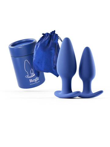 Biird Regii Soft Silicone Anal Plug Set of 2 - Butt Plugs