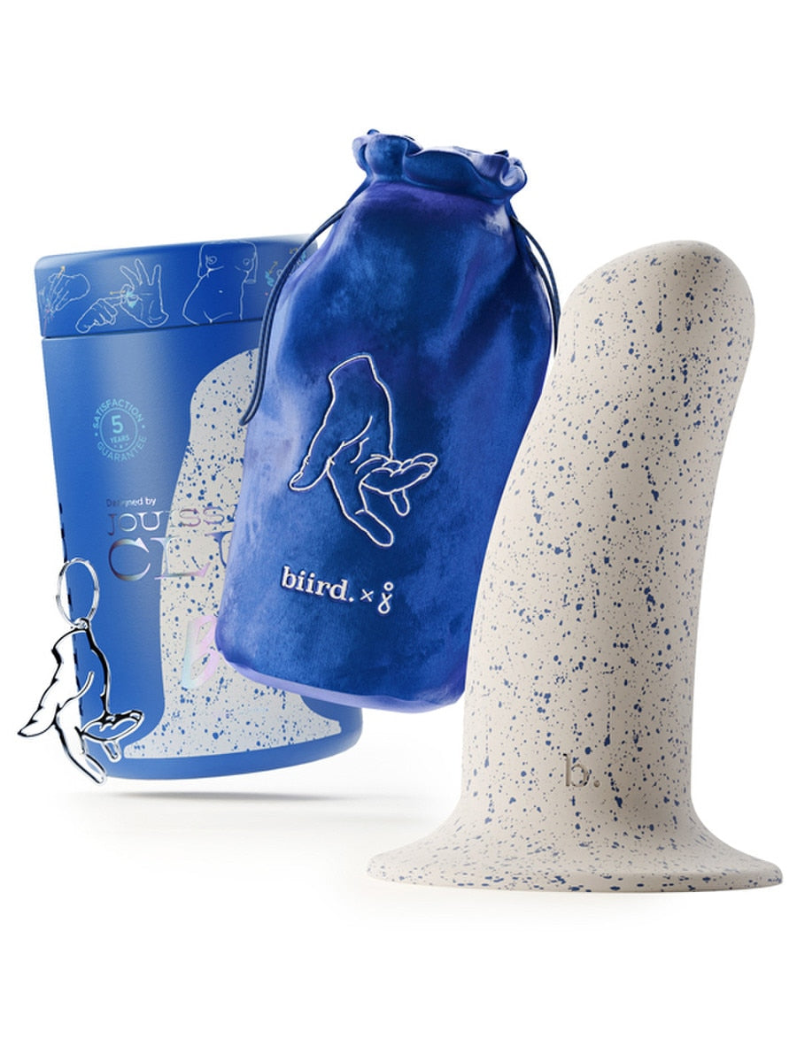 Biird Boo Thick Silicone Dildo with Suction Base - - Non-Realistic Dildos