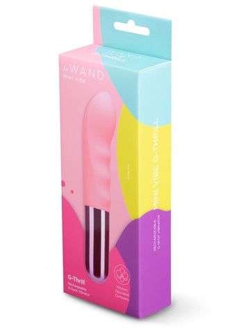 Le Wand Mini Vibe G Thrill Rechargeable G Spot Massager - G-Spot Vibrators