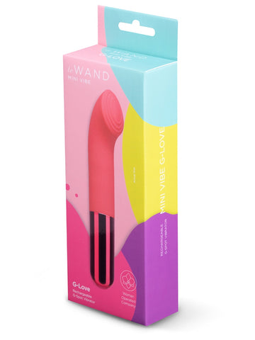 Le Wand Mini Vibe G Love Rechargeable G Spot Vibrator - G-Spot Vibrators