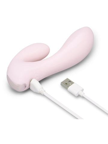 Le Wand Mini Vibe G Double Clitoral and G Spot Vibrator - Rabbit Vibrators