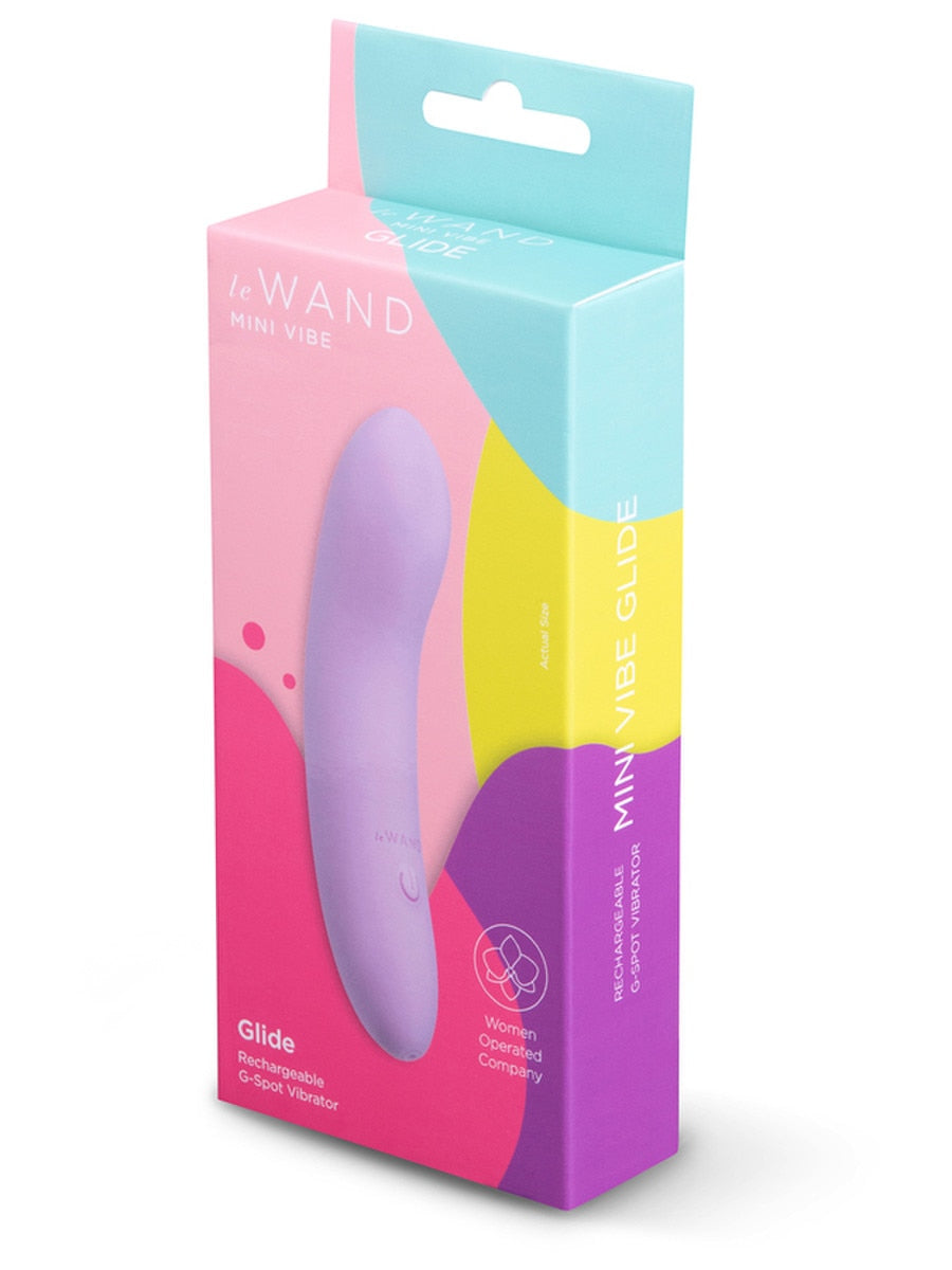 Le Wand Mini Vibe Glide Multi Mode G Spot Massager - - G-Spot Vibrators