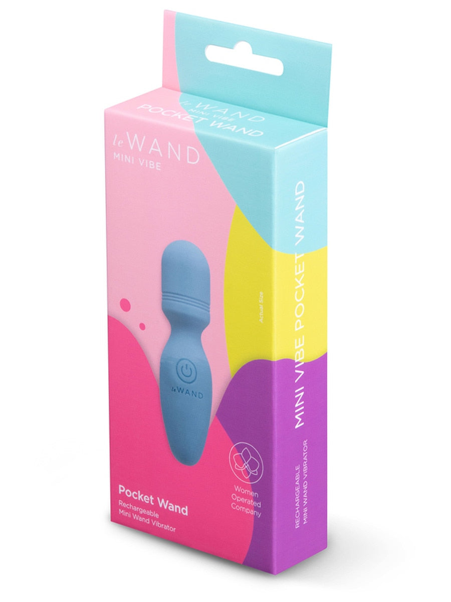 Le Wand Mini Vibe Pocket Size Body Wand Massager - - Body Wands