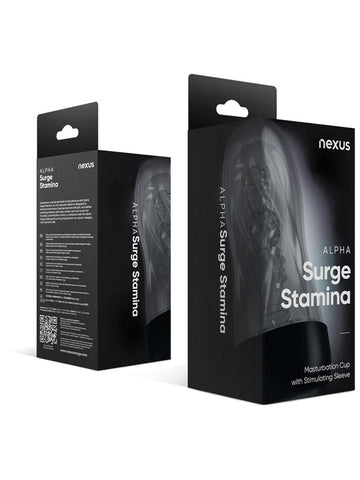 Nexus Alpha Surge Stamina Masturbator Sleeve - Masturbators and Strokers