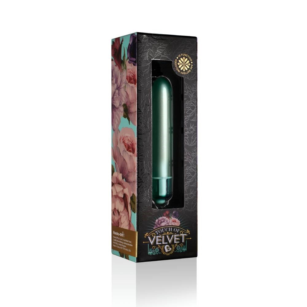 Rocks Off RO 90 Touch of Velvet 10 Functions Bullet Vibrator Waterproof - - Bullet Vibrators
