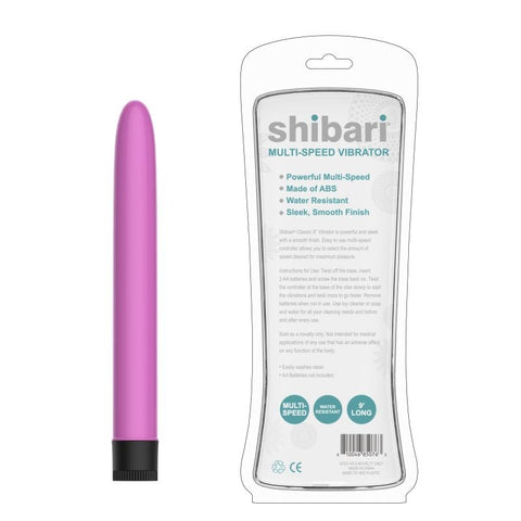 Shibari Powerful Multi Speed Bullet Vibrator 9 Inches Multi Speed Control - Bullet Vibrators
