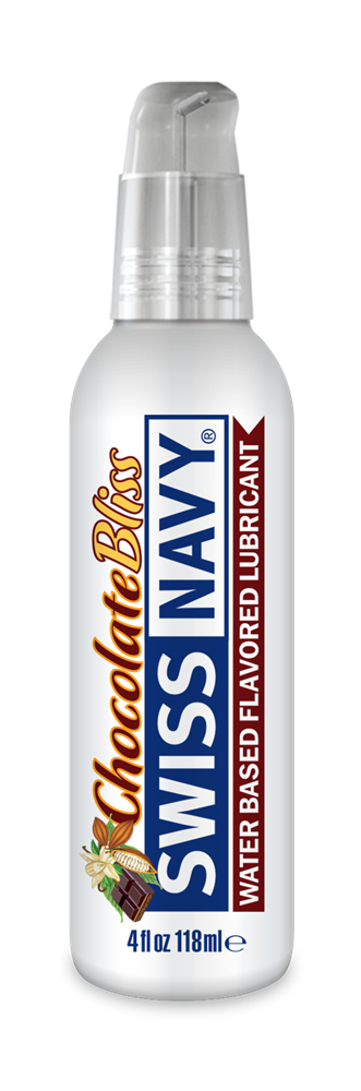 Swiss Navy Water Based Flavoured Lubricant 118 ml Premium Sugar Free Formula - - Water Based Lubes