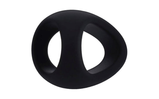 Tantus Stirrup Stretchy Mens Silicone Cock Ring Dual Ring Support - - Stretchy Cock Rings