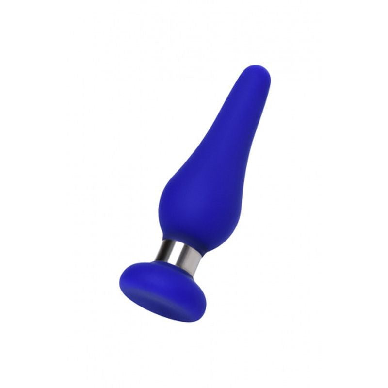 ToDo Silicone Anal Plug Classic Blue Premium Medical Grade Butt Plug - - Butt Plugs