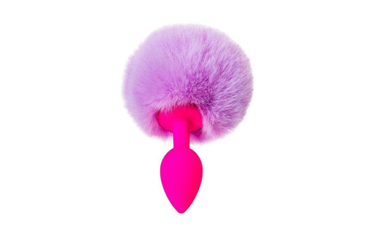 ToDo Sweet Bunny Silicone Anal Plug with Fluffy Tail for Role Play - - Butt Plugs