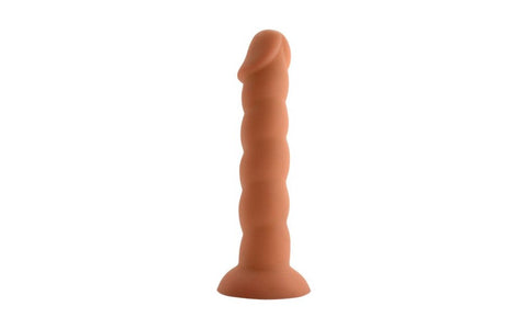 NANMA Corporation X Men Spiral Penis Shaped Realistic Dildo with Suction Cup - Realistic Dildos