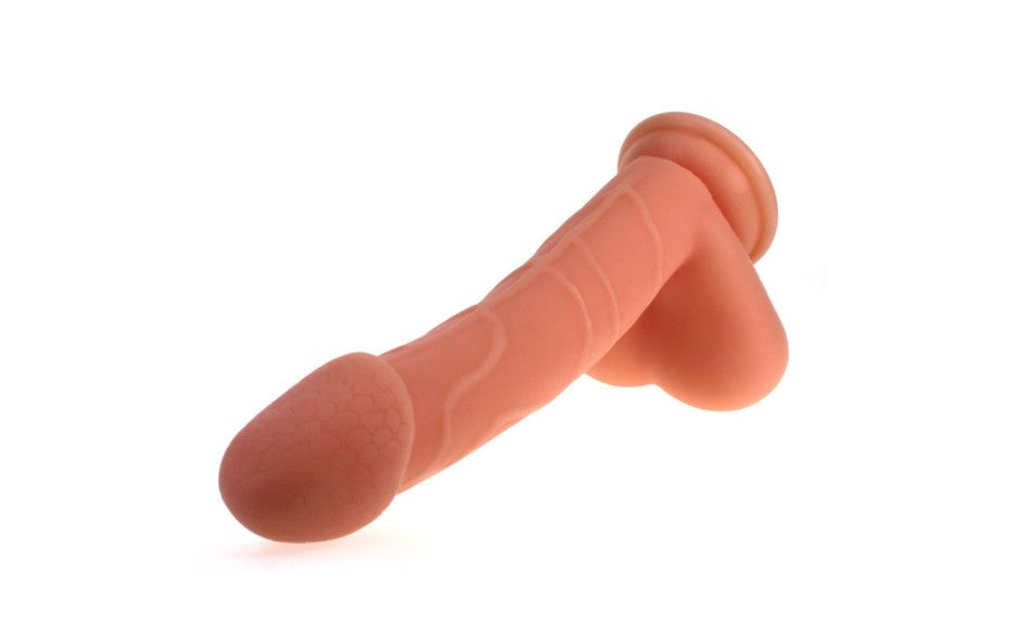NANMA Corporation X Men 21.5 cm Realistic Cock With Balls Medical Grade Silicone - - Realistic Dildos