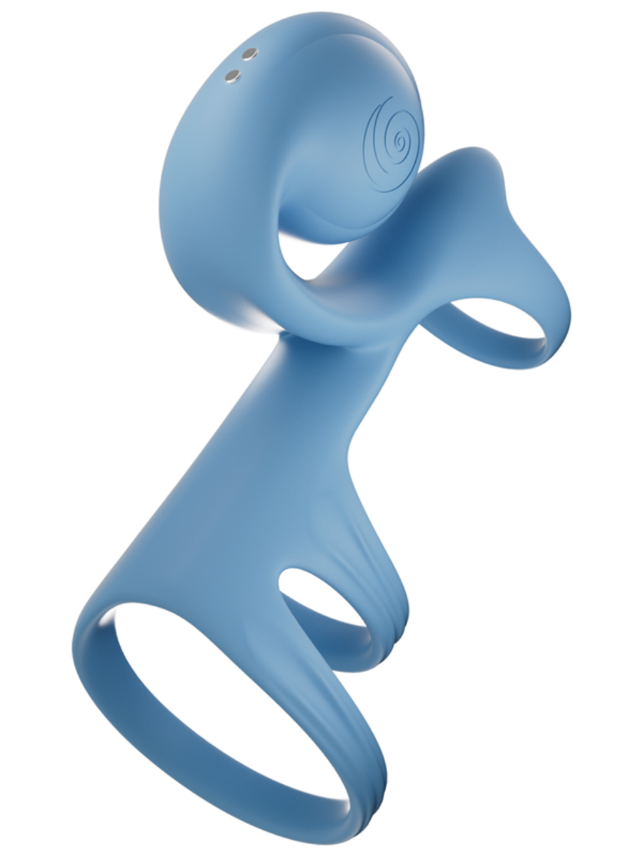 SVibe Snail JOVI Arc Couples Vibrating Cock Ring - - Vibrating Cock Rings