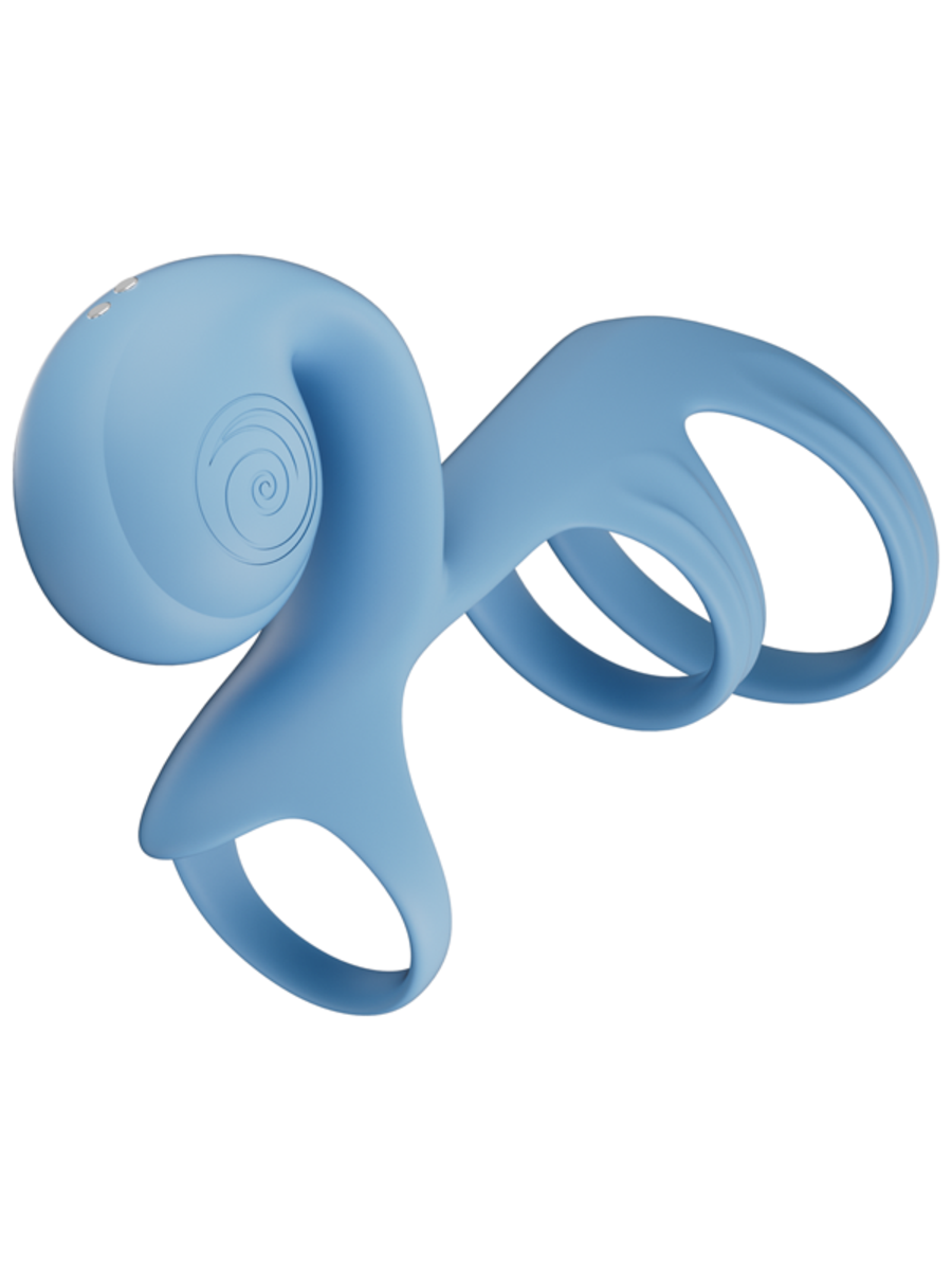 SVibe Snail JOVI Arc Couples Vibrating Cock Ring - - Vibrating Cock Rings