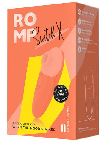 Love Honey Romp Switch X Compact Clitoral Stimulator - Clit Ticklers and Pulsators