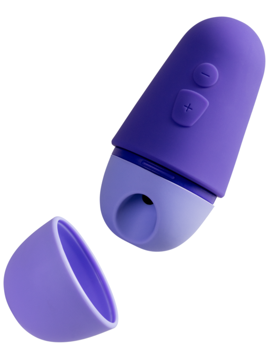 Love Honey Romp Free X Clitoral Suction Massager - Lavender - Clit Ticklers and Pulsators