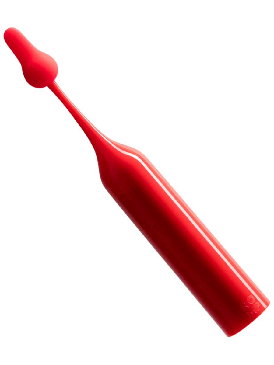 Love Honey Romp Pop High Frequency Clitoral Stimulator - Red - Clit Ticklers and Pulsators