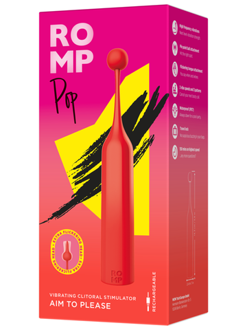 Love Honey Romp Pop High Frequency Clitoral Stimulator - Clit Ticklers and Pulsators