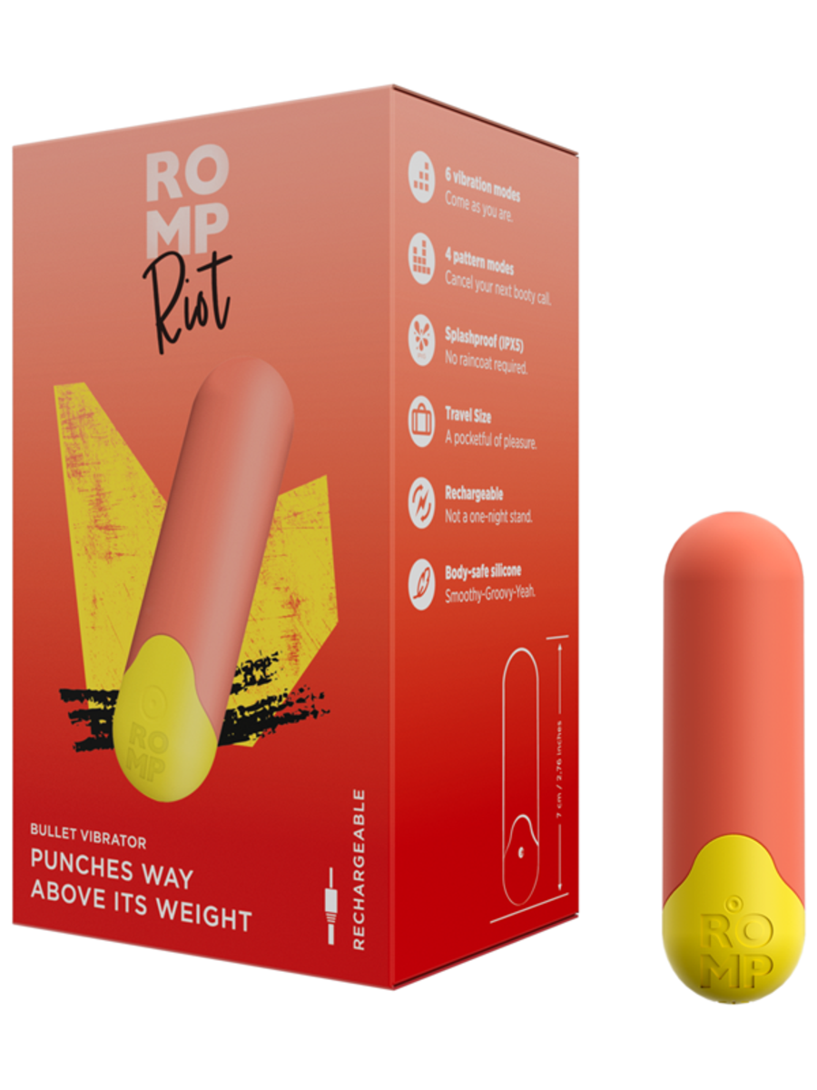 Love Honey Romp Riot Multi Functions Bullet Vibrator - - Bullet Vibrators