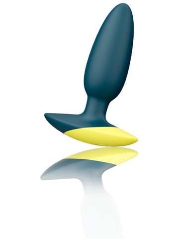 Love Honey Romp Bass Vibrating Silicone Anal Plug - Butt Plugs