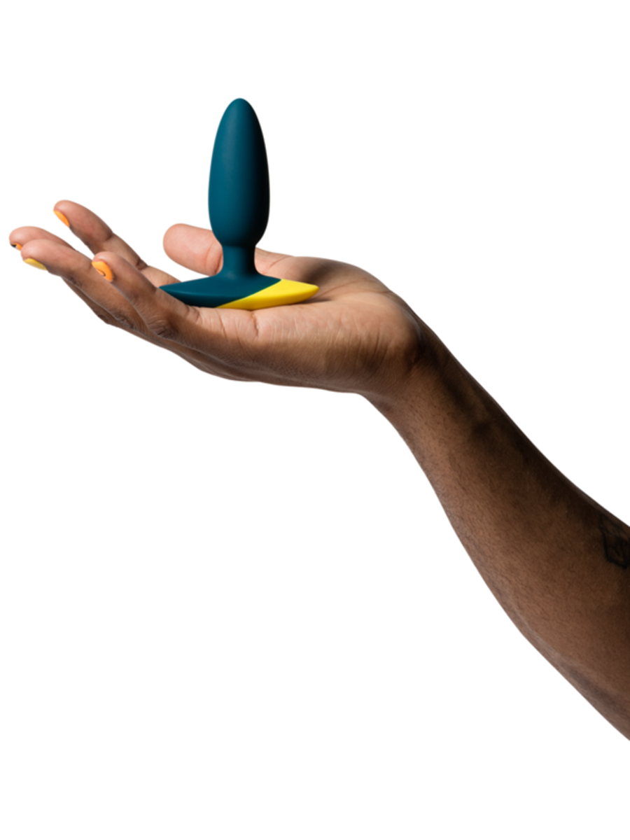 Love Honey Romp Bass Vibrating Silicone Anal Plug - - Butt Plugs