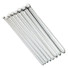 BDStyle Clear Glass Smooth Male Urethral Plug Kit - - Urethral Sounds