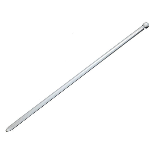 BDStyle Clear Glass Smooth Mens Urethral Plug 20cm Glass Urethral Sound - - Urethral Sounds