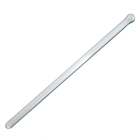 BDStyle Clear Glass Smooth Mens Urethral Plug 20cm Glass Urethral Sound - Urethral Sounds