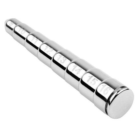 BDStyle Mens Metal Urethral Bougie Measuring Device Medical Steel Sound - Urethral Sounds