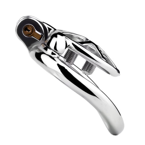 BDStyle Spike Metal Mens Chastity Cage and Orgasm Control Feature - Male Chastity