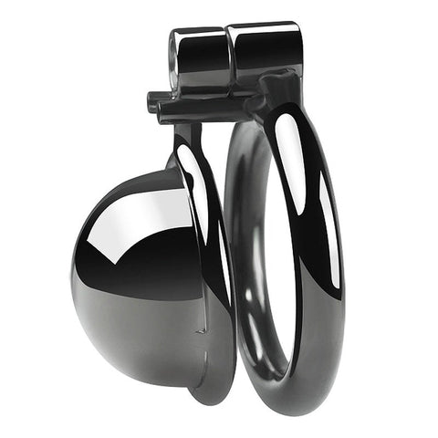 BDStyle CB Chastity Lock Cock Cage Black Male Chastity Device - Male Chastity
