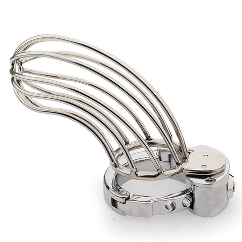 BDStyle Bird Cage Male Chastity Device With Adjustable Ring - Male Chastity