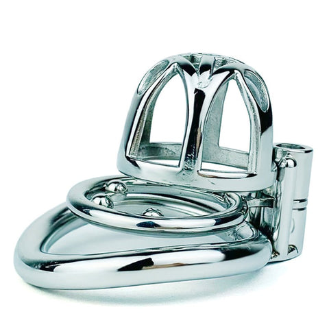 BDStyle Hex Screw Male Chastity Lock Cage With Anti drop Ring - Male Chastity