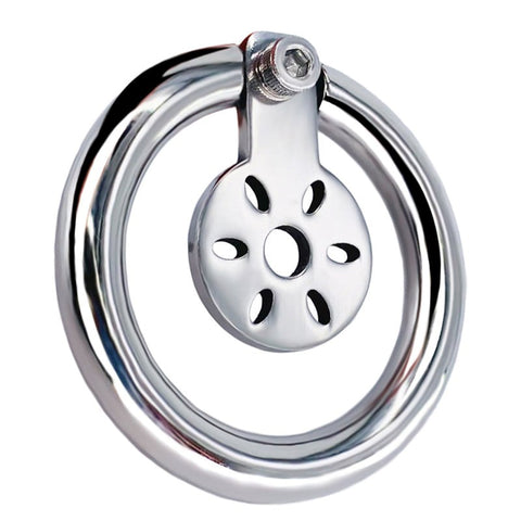 BDStyle Hex Screw Pad Mens Cock Lock Cage with Adjustable Restriction - Male Chastity