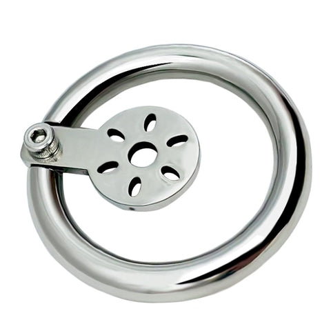 BDStyle Hex Screw Pad Mens Cock Lock Cage with Adjustable Restriction - Male Chastity