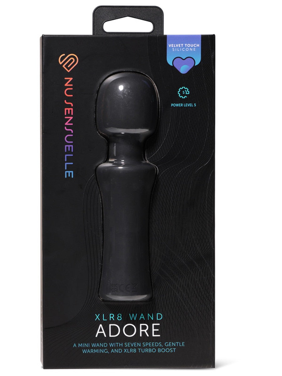 Nu Sensuelle Adore XLR8 Mini Body Wand Massager - Body Wands