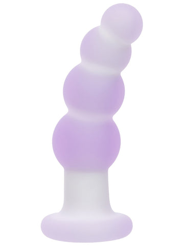 CalExotics Lavender Haze Beaded Curved Anal Probe