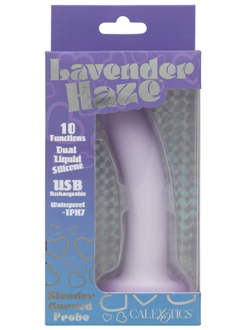 CalExotics Lavender Haze Slender Curved Anal Probe