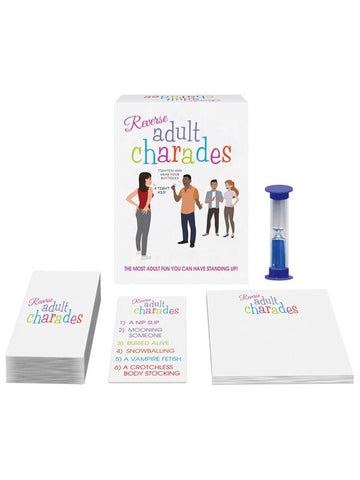 Kheper Reverse Adult Charades Coupon Sex Game