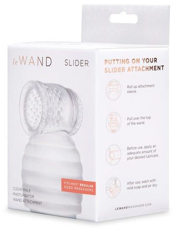 Le Wand Clear Male Masturbator Wand Attachment