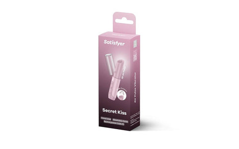 Satisfyer Secret Kiss Air Wave Multi Function Clitoral Vibrator Silent Magnetic - Clit Ticklers and Pulsators