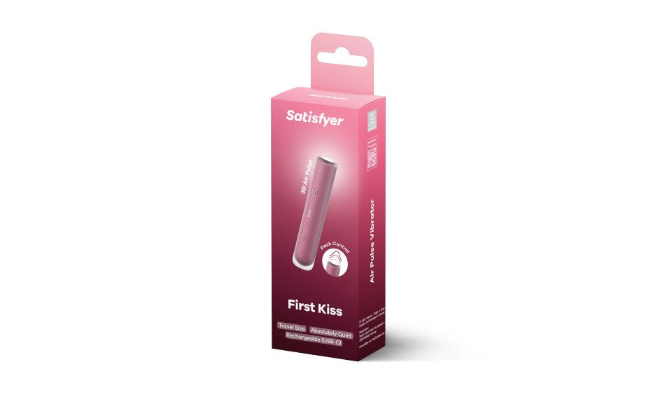 Satisfyer First Kiss Multi Functions Vibrating Clitoral Vibrator - - Clit Ticklers and Pulsators