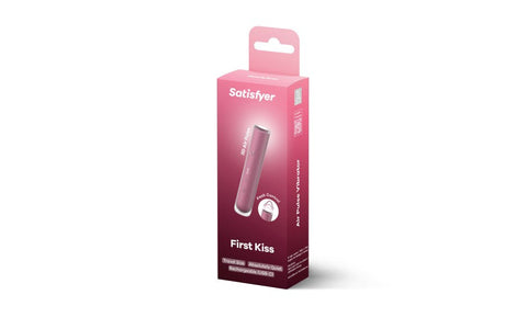 Satisfyer First Kiss Multi Functions Vibrating Clitoral Vibrator with Pressure Wave - Clit Ticklers and Pulsators