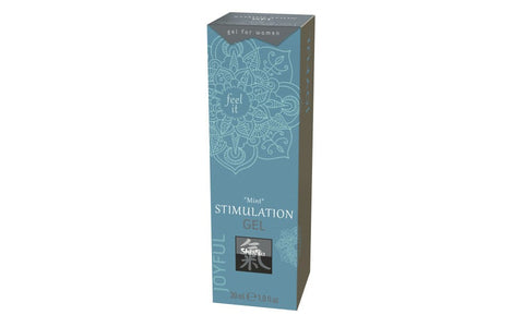 Hot Ero Shiatsu Clitoral Stimulation Gel Mint 30ml Enhanced Arousal - Massage Oils and Lubricants