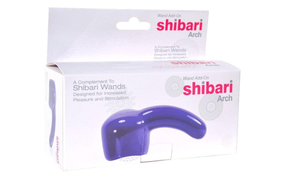 Shibari Arch Body Wand Accessories Curved Vibrator Attachment - - Body Wands