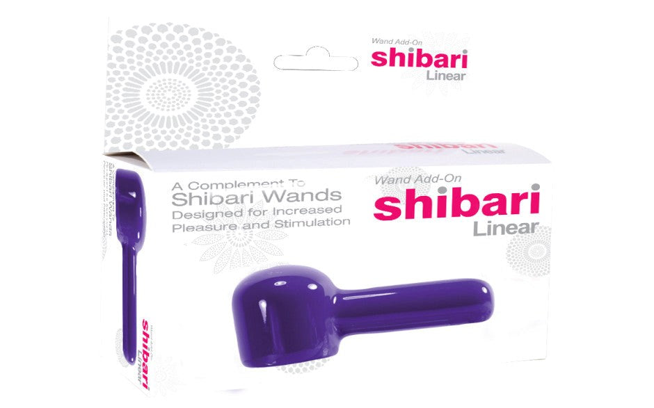 Shibari Linear Body Wand Attachment Extended Coverage Vibrator Enhancement - - Body Wands