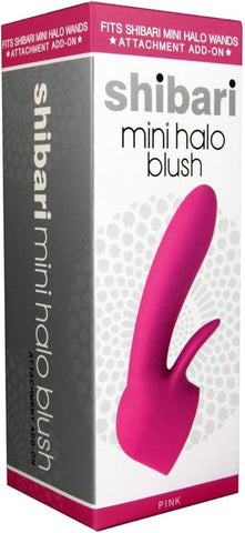 Shibari Mini Halo Blush Body Wand Attachment Premium Silicone Enhancement - Body Wands